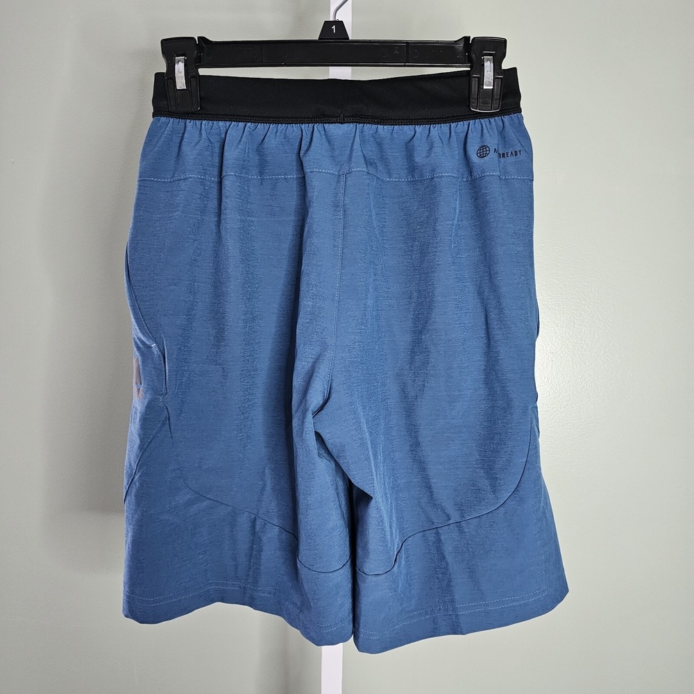 ADIDAS Axis Woven 3.0 Training Shorts  Altered Blue (MEN'S ) Size XS - Picture 3 of 8